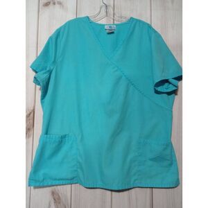 SB Scrubs‎ Scrub Top Ladies Extra Large Blue